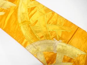 アンティーク　光悦垣模様織り出し袋帯（着用可）